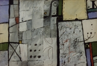 untitled | 1991 | tempera on canvas | 30x40 -  